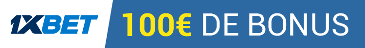 Bonus 1Xbet 100€